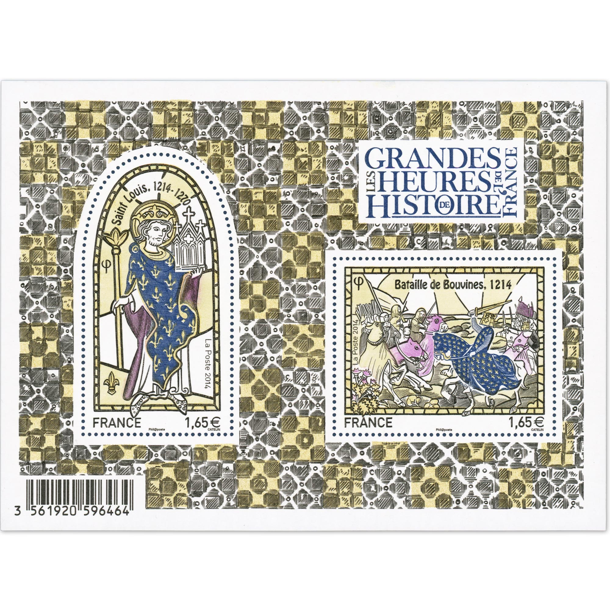 FEUILLET N°F4857 BLOC DE TIMBRES NEUFS** DE FRANCE "HISTOIRES DE FR" ANNÉE 2014