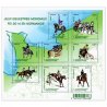FEUILLET N°F4890 BLOC DE TIMBRES NEUFS** DE FRANCE "JEUX EQUESTRES" ANNÉE 2014