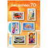 FEUILLET N°F5056 "ANNÉES 70" BLOC DE TIMBRES NEUFS** DE FRANCE ANNÉE 2016