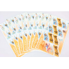 LOT 15 BLOCS N°73 JEUX OLYMPIQUES ATHÈNES TIMBRES NEUFS** 0.50€ X 10 FACIALE 75€
