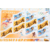 LOT 15 BLOCS N°73 JEUX OLYMPIQUES ATHÈNES TIMBRES NEUFS** 0.50€ X 10 FACIALE 75€