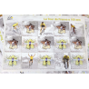 LOT 15 BLOCS N°59 TOUR DE FRANCE 100 ANS TIMBRES NEUFS** 0.50€ X 10 FACIALE 75€
