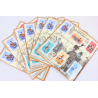 LOT 25 BLOCS N° 72 NAPOLÉON 1ER EMPEREUR TIMBRES NEUFS** 0.50€ X 6 FACIALE 75€