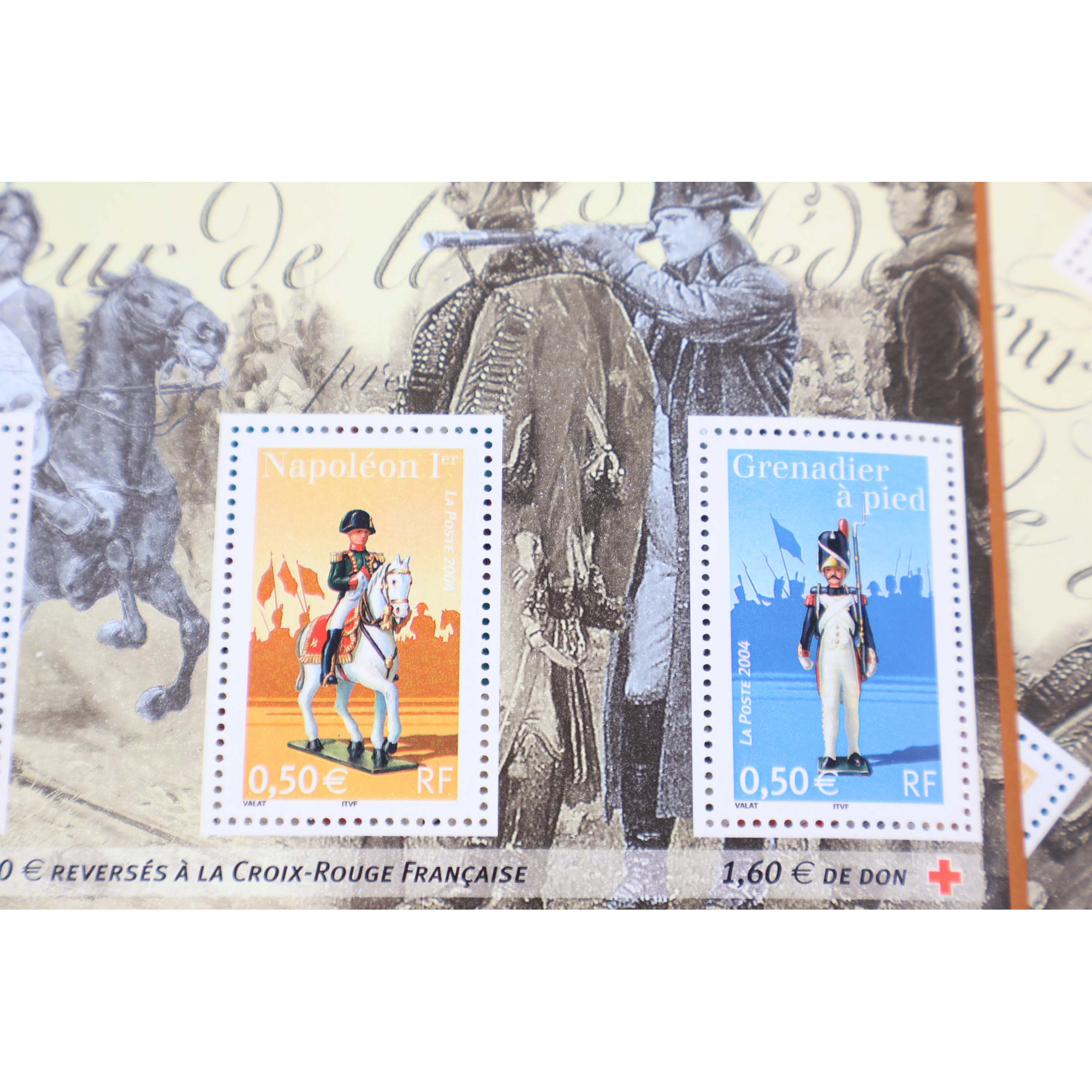 LOT 25 BLOCS N° 72 NAPOLÉON 1ER EMPEREUR TIMBRES NEUFS** 0.50€ X 6 FACIALE 75€