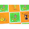 LOT 30 BLOCS N°58 ANNIVERSAIRE MARSUPILAMI TIMBRES NEUFS** 0.50€ X 5 FACIALE 75€