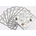 LOT 30 BLOCS N°66 COEURS CHANEL - ST VALENTIN TIMBRES NEUFS** 0.50€ X 5 VF 75€
