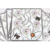 LOT 30 BLOCS N°66 COEURS CHANEL - ST VALENTIN TIMBRES NEUFS** 0.50€ X 5 VF 75€