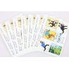 LOT 100 BLOCS N° 28 FETE DU TIMBRE - TINTIN TIMBRES NEUFS** 0.46€ FACIALE 46€