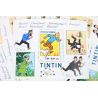 LOT 100 BLOCS N° 28 FETE DU TIMBRE - TINTIN TIMBRES NEUFS** 0.46€ FACIALE 46€