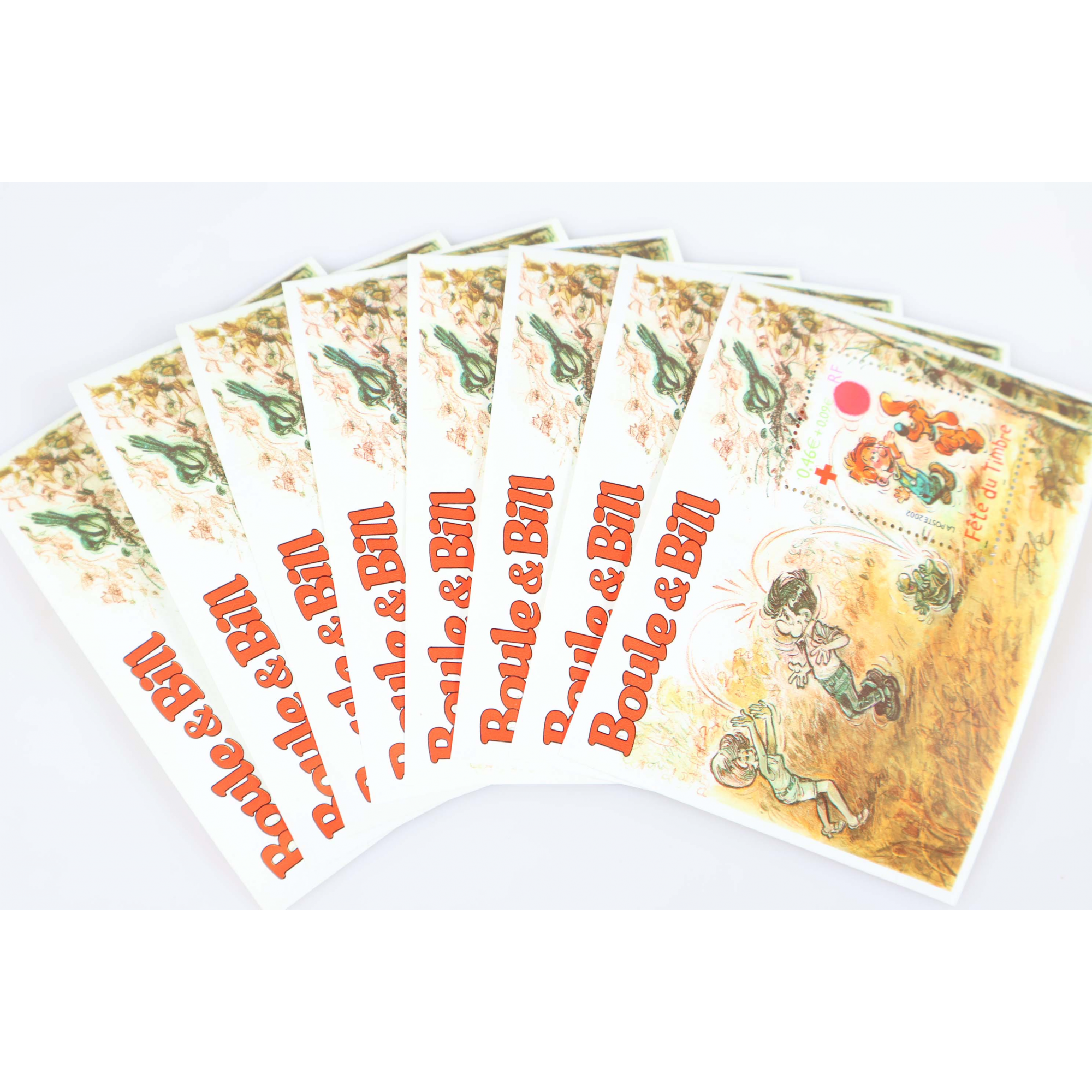 LOT 100 BLOCS N° 46 FETE DU TIMBRE - BOULE ET BILL TIMBRES NEUFS** 0.46€ VF 46€