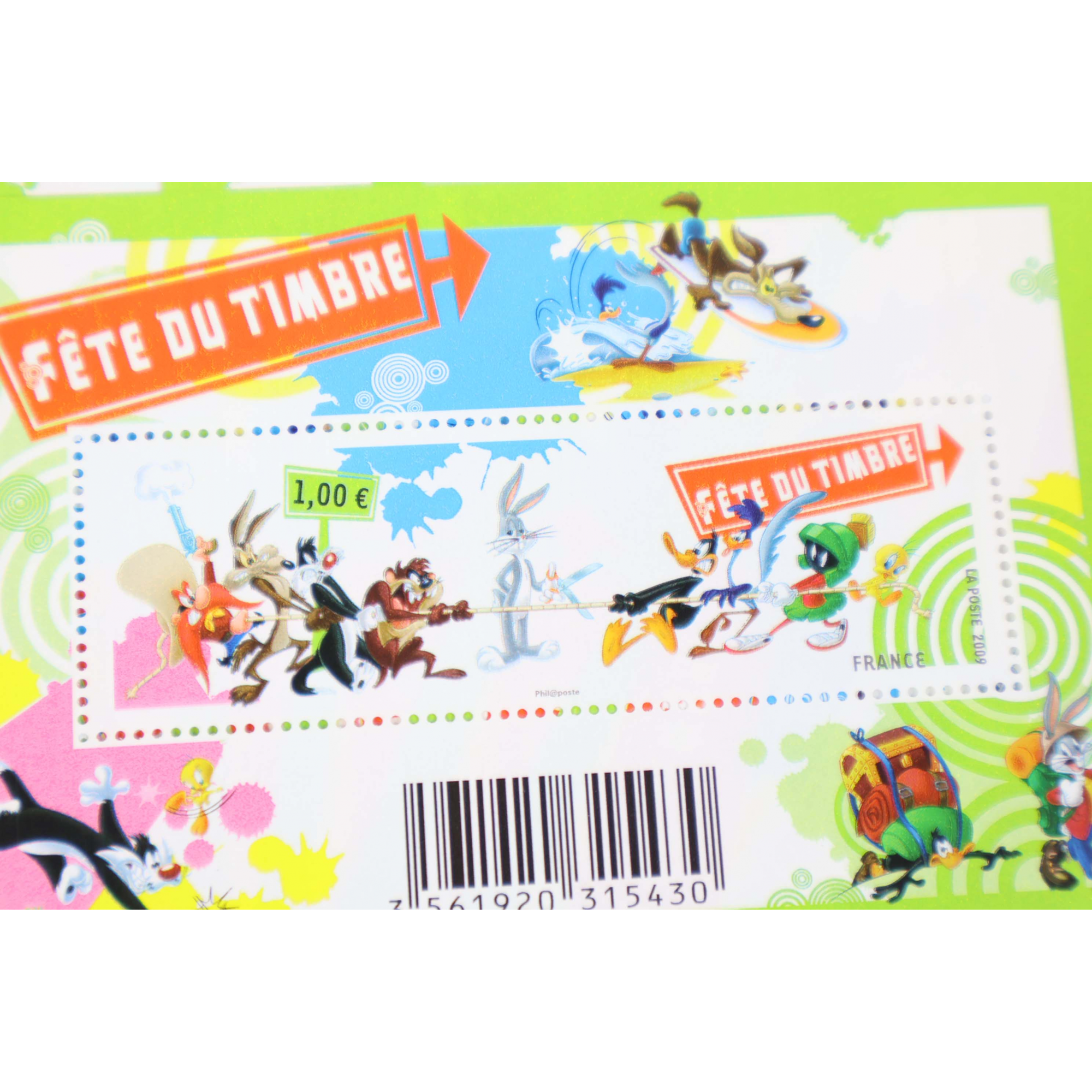 LOT 50 BLOCS N° F4341 FETE DU TIMBRE - LOONEY TUNES TIMBRES NEUFS** 1€ VF 50€