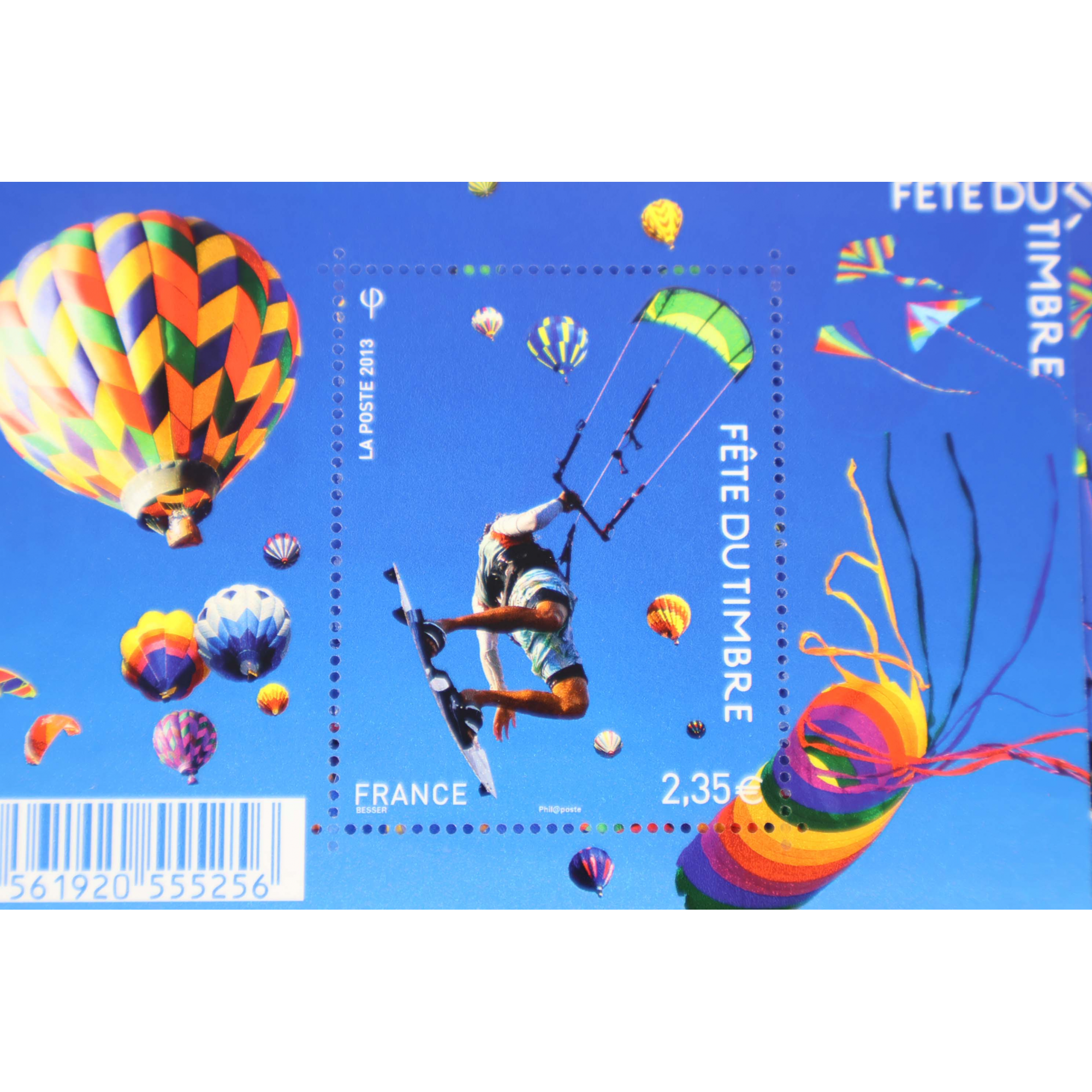 LOT 30 BLOCS N° F4810 FETE DU TIMBRE - KITESURFER TIMBRES NEUFS** 2.35€ VF 70.5€