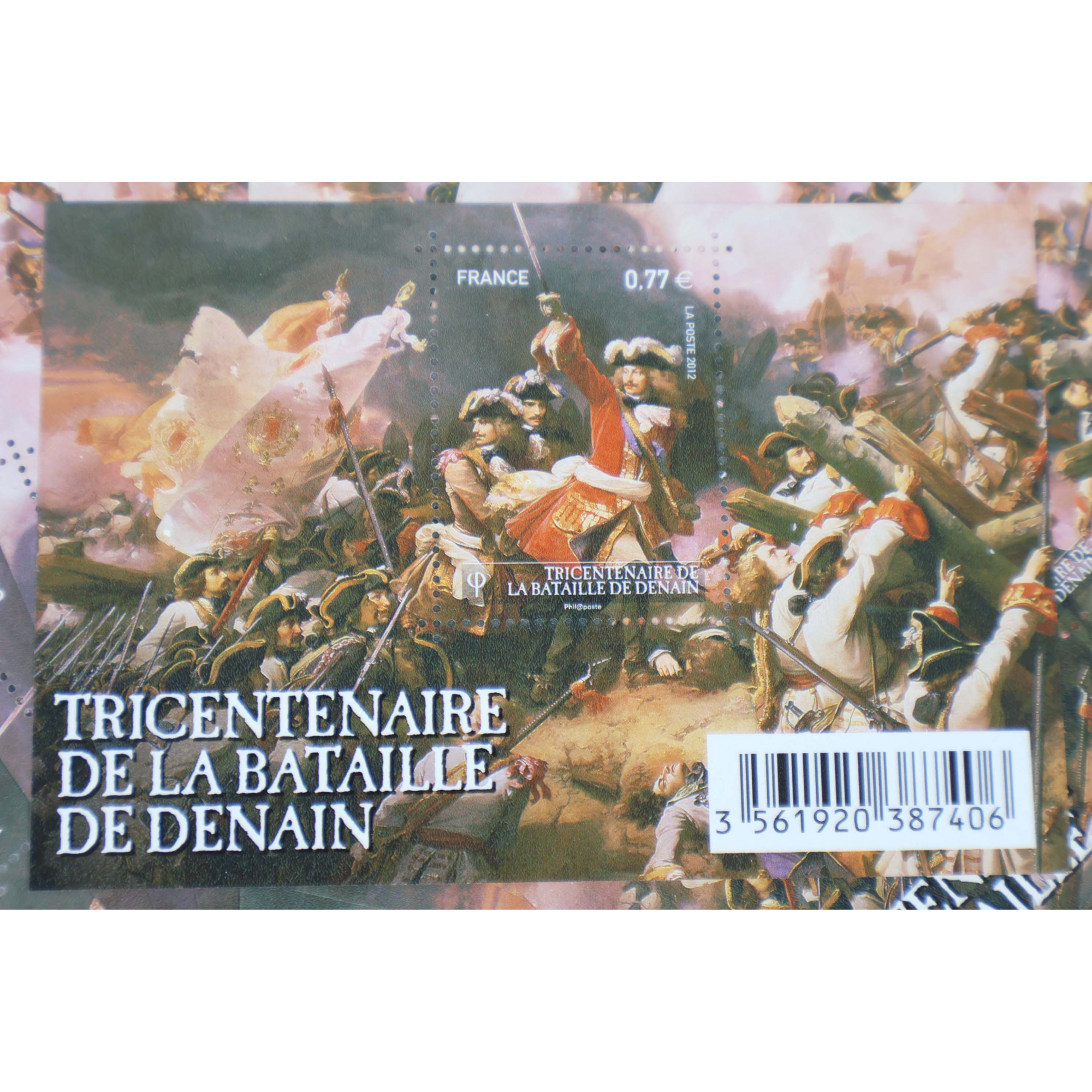 LOT 60 BLOCS N° F4660 BATAILLE DENAIN TIMBRES NEUFS** 0.77€ FACIALE 46.20€