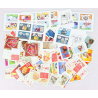 LOT DE 100 TIMBRES LETTRES PRIORITAIRES TIMBRES NEUFS** ADHÉSIFS ET NON ADHÉSIFS