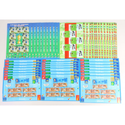 LOT IMPORTANT DE BLOCS-FEUILLETS DE FRANCE EN EUROS TIMBRES NEUFS** FACIALE 211€