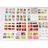 LOT DE 10 CARNETS AUTOADHÉSIFS PLIÉS DE 14 TIMBRES NEUFS À VALIDITÉ PERMANENTE