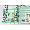 LOT DE BLOCS-FEUILLETS EN EUROS JARDINS DE FRANCE TIMBRES NEUFS** FACIALE 125€