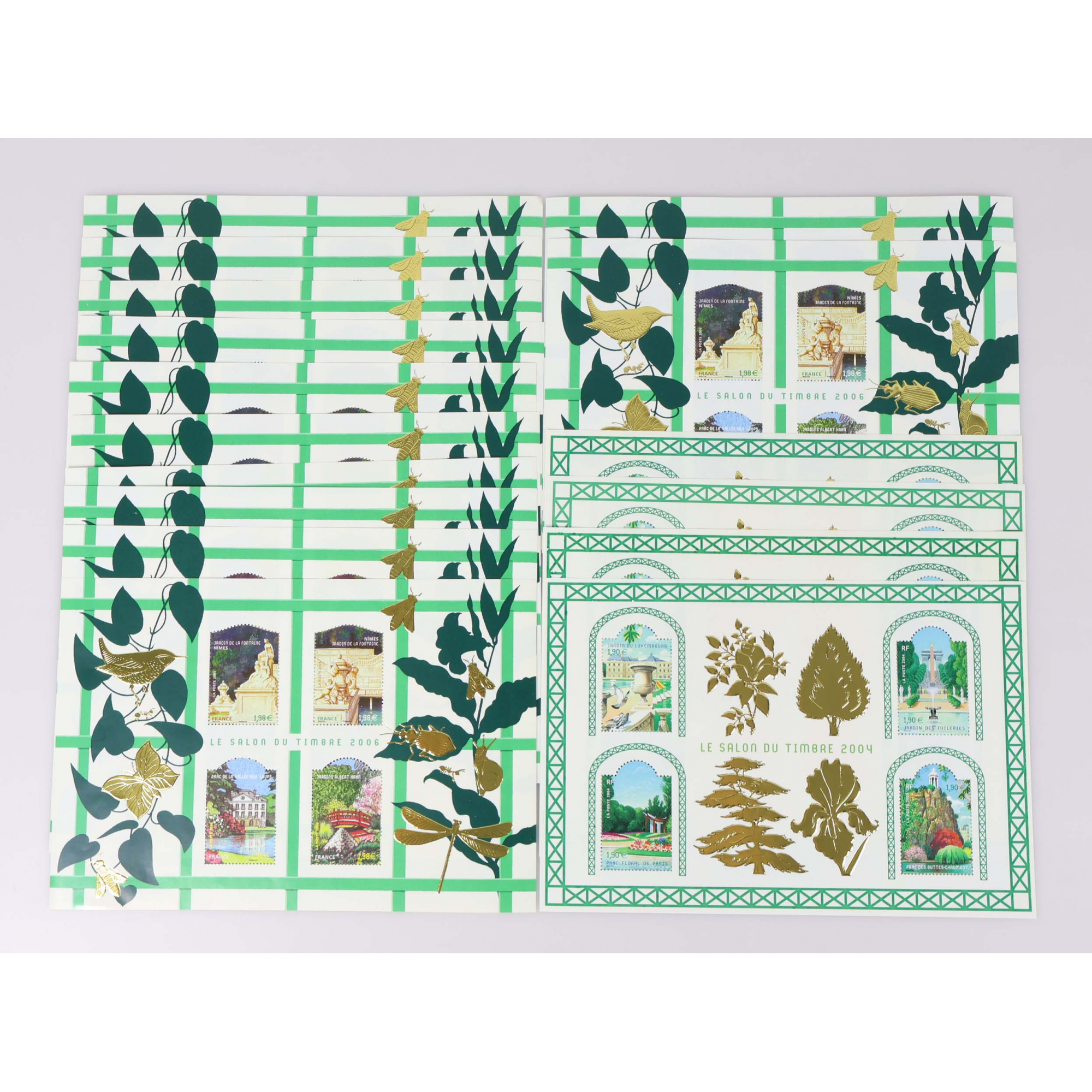 Lot De 4 Blocs Feuillets Neufs - France, Fraîcheur Postale - Événements Commémoratifs