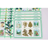 LOT DE BLOCS-FEUILLETS EN EUROS JARDINS DE FRANCE TIMBRES NEUFS** FACIALE 125€