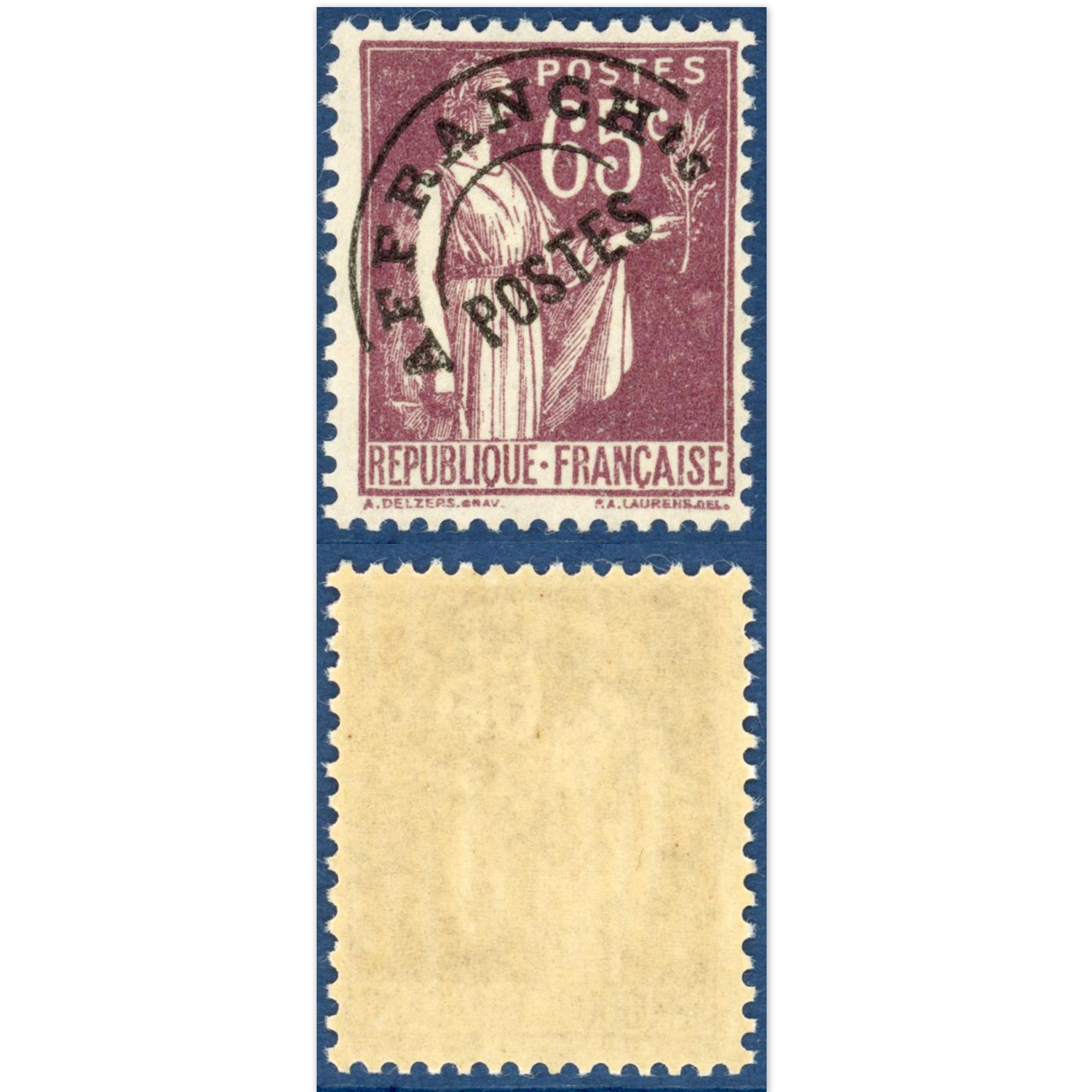 PRÉOBLITÉRES SÉRIE COMPLÈTE TYPE PAIX N°70 À 77 TIMBRES DE FRANCE NEUFS**