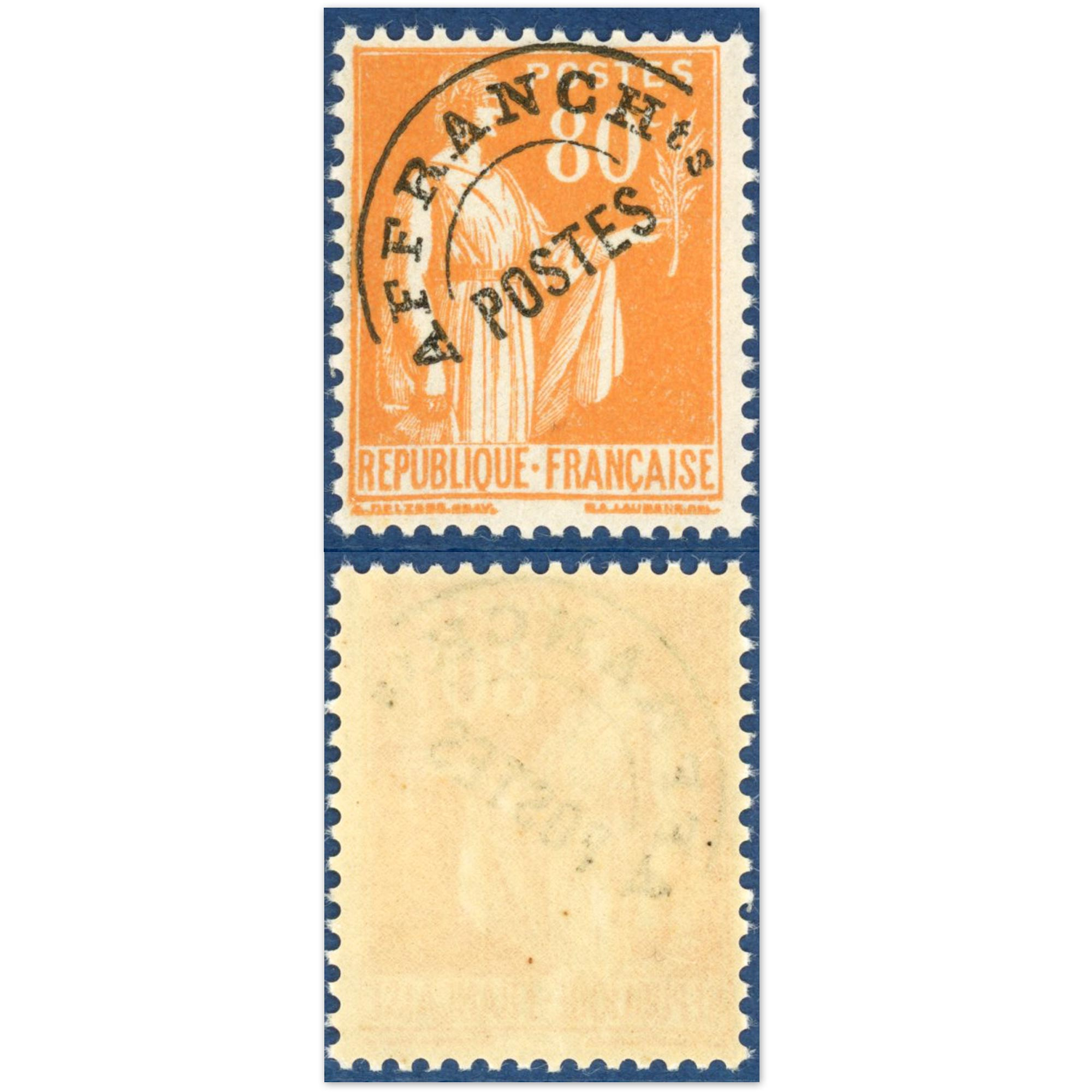 PRÉOBLITÉRES SÉRIE COMPLÈTE TYPE PAIX N°70 À 77 TIMBRES DE FRANCE NEUFS**