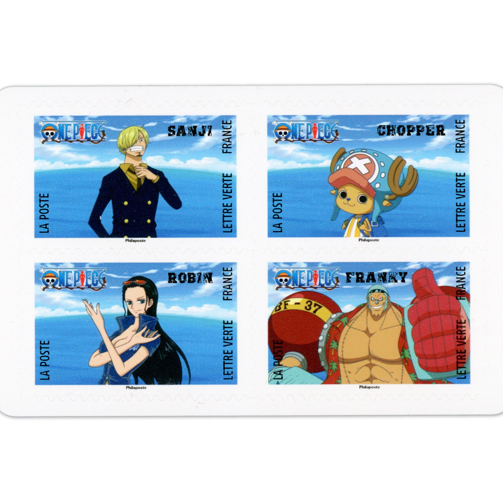 CARNET FRANCE N°BC2564, ONE PIECE, TIMBRES 20G POUR AFFRANCHIR 12 LETTRES