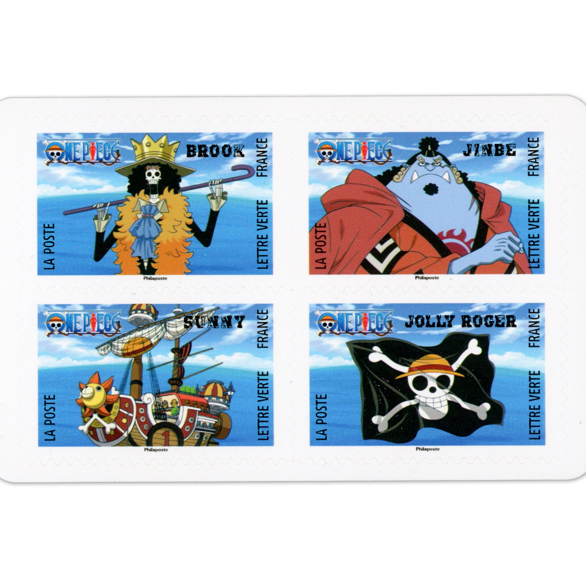 CARNET FRANCE N°BC2564, ONE PIECE, TIMBRES 20G POUR AFFRANCHIR 12 LETTRES