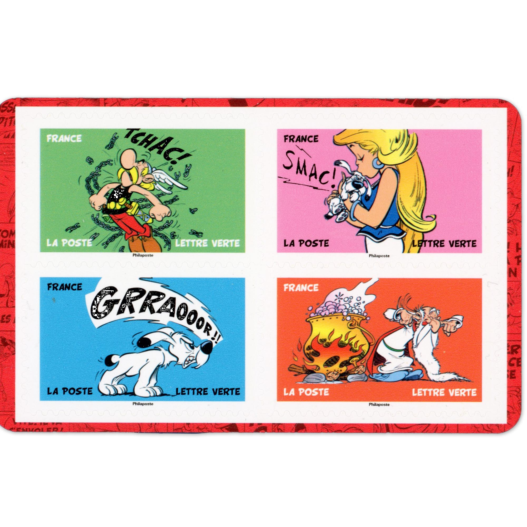 CARNET FRANCE N°BC2542, ASTÉRIX, TIMBRES 20G POUR AFFRANCHIR 12 LETTRES