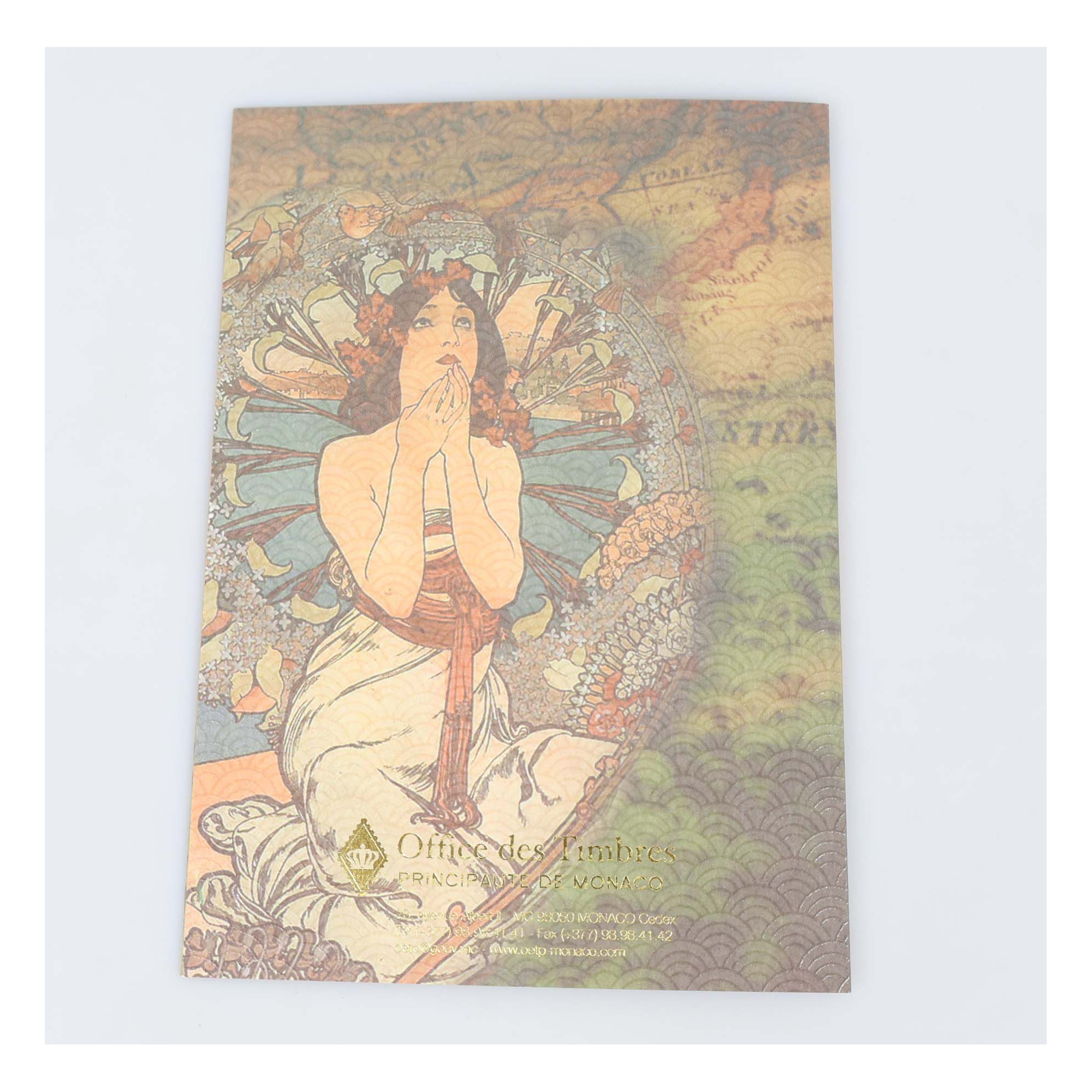 MONACOPHIL 2024 AVEC SON BLOC-FEUILLET "HISTOIRE POSTALE DE L'EXTRÊME ORIENT"