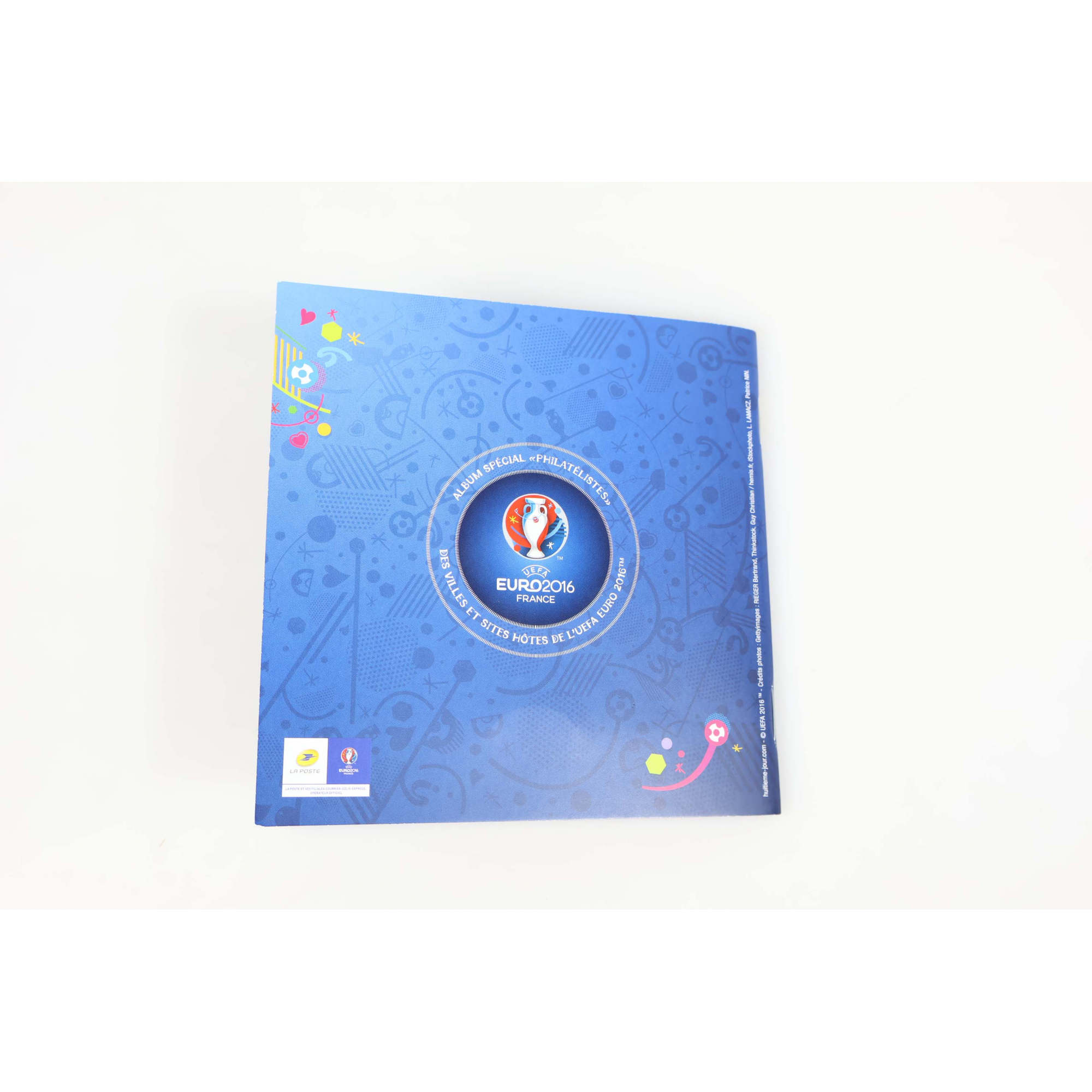 LIVRET DES VILLES ET SITES HOTES DE L'UEFA EURO 2016, 10 COLLECTORS AUTOADHÉSIFS