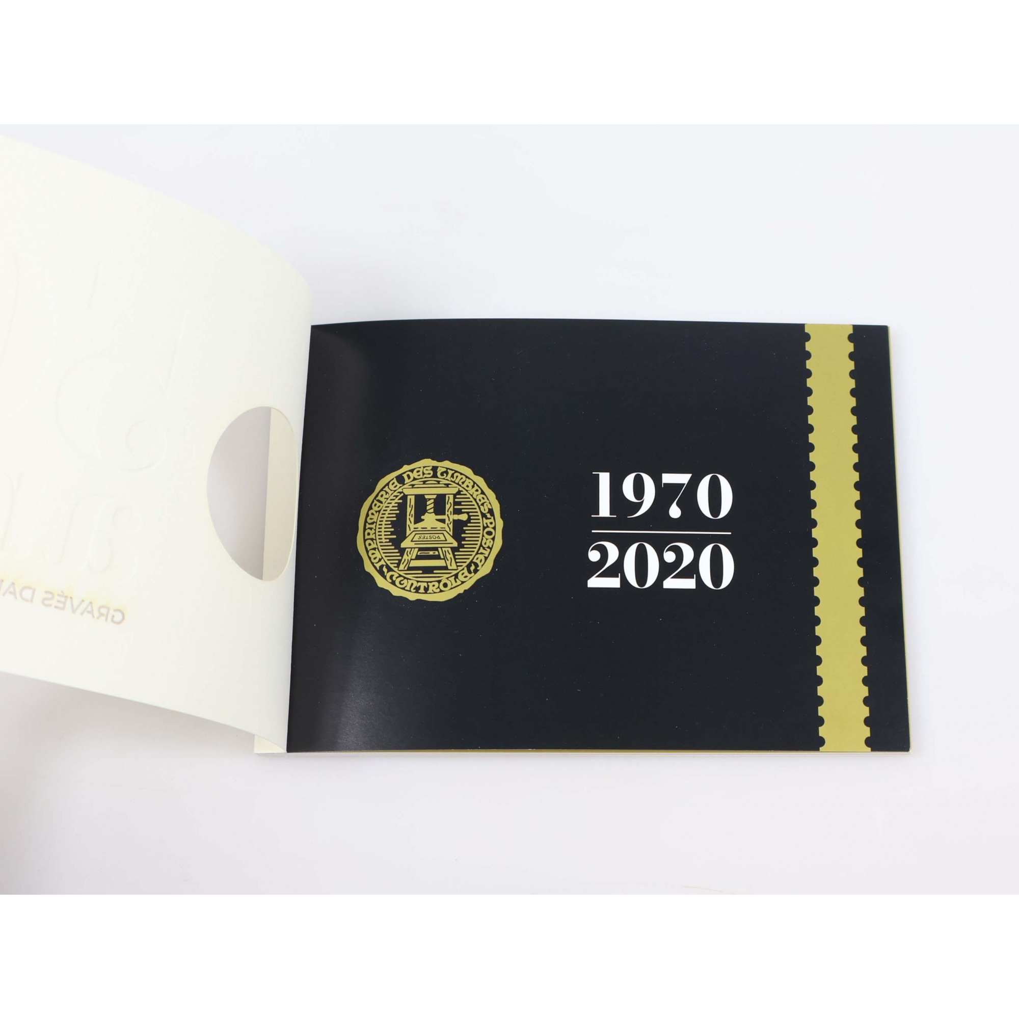 OUVRAGE DE LUXE N°4024 LIVRET 50 ANS GRAVÉS DANS L'HISTOIRE DE L'ANNÉE 2020