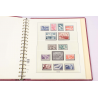 COLLECTION DE FRANCE ANNÉES 1945 À 1949 TIMBRES NEUFS CLASSEUR LINDNER