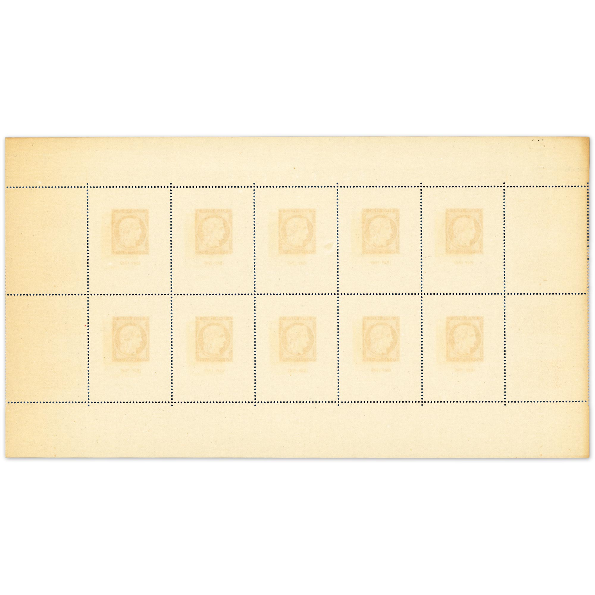 BLOC-FEUILLET N°5 CITEX FRANCE ANNÉE 1949 TIMBRES NEUFS**, RARE, COTE 1150€