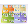 LOT DE 39 COLLECTORS DE FRANCE "LA FRANCE COMME J'AIME" 300 TIMBRES 20g