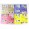 LOT DE 39 COLLECTORS DE FRANCE "LA FRANCE COMME J'AIME" 300 TIMBRES 20g