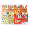 LOT DE 39 COLLECTORS DE FRANCE "LA FRANCE COMME J'AIME" 300 TIMBRES 20g