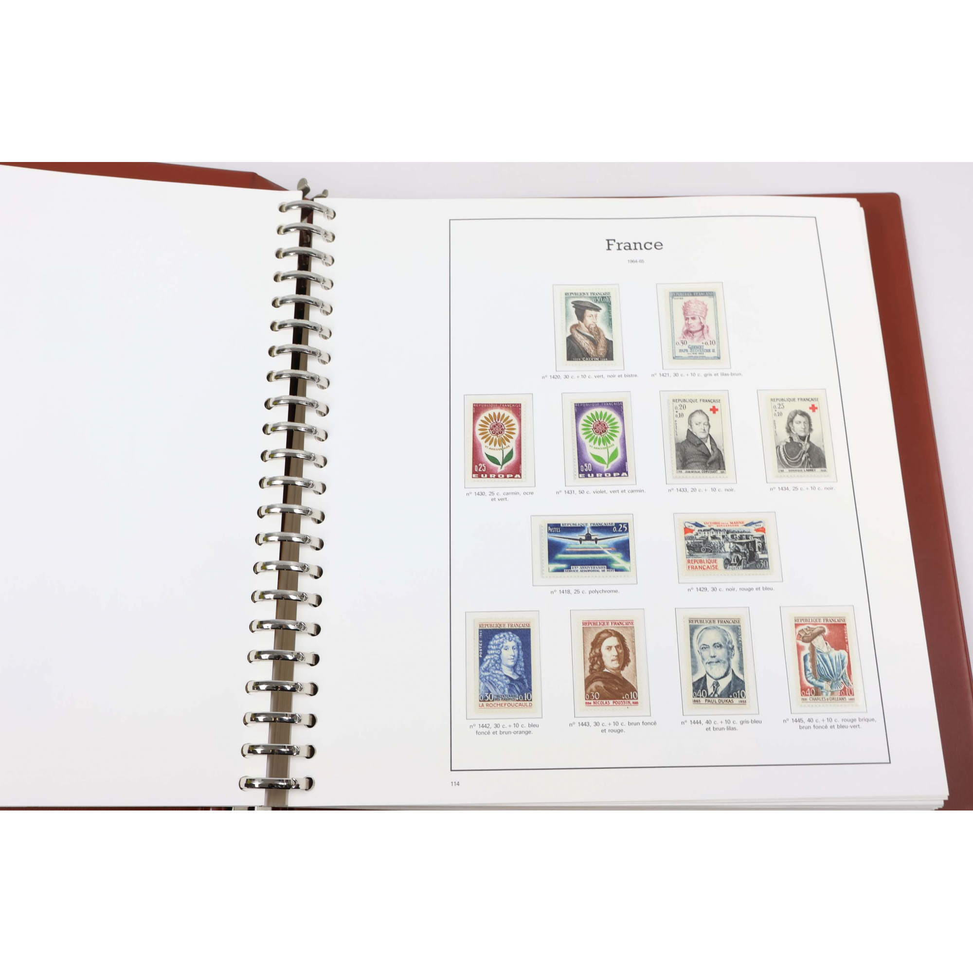 COLLECTION DE FRANCE DE 1960 À 1978 COMPLET TIMBRES NEUFS** CLASSEUR LUXE Y&T