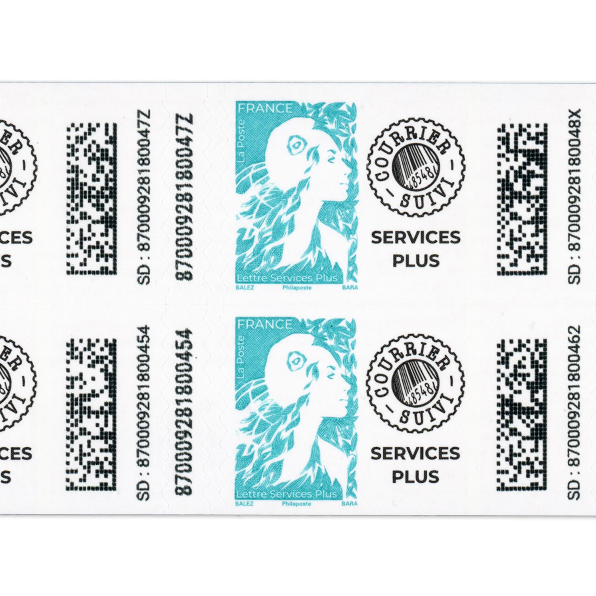 CARNET FRANCE 2359-C2 SERVICE PLUS 6 TIMBRES POUR AFFRANCHIR MARIANNE DE BALEZ