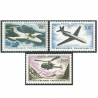 TIMBRES POSTE AÉRIENNE N°35 À 37 NEUFS** BELLE SÉRIE COMPLÈTE PROTOTYPES LUXE
