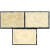 TIMBRES POSTE AÉRIENNE N°35 À 37 NEUFS** BELLE SÉRIE COMPLÈTE PROTOTYPES LUXE