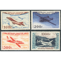 TIMBRES POSTE AERIENNE N°30 À 33 NEUFS** SÉRIE COMPLÈTE MAGISTERE BELLE QUALITE