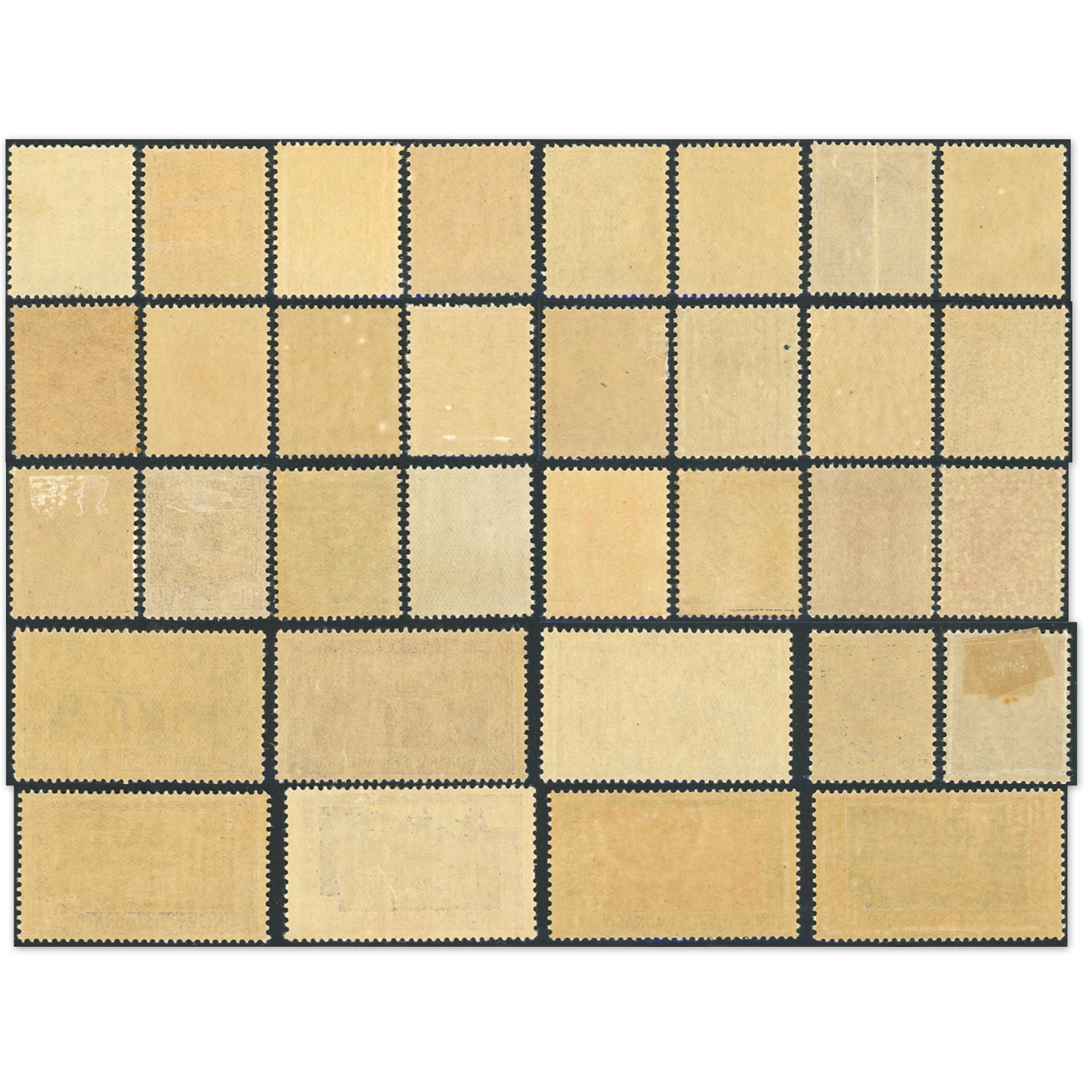 MONACO SÉRIE COMPLÈTE N°73 À 103 TIMBRES NEUFS**/* ARMOIRIES EFFIGIES ET VUES