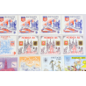 LOT DE BLOCS CNEP FRANCE N° 1 A 17 SANS N°14 ET 15, TIMBRES NEUFS** COTE 889€