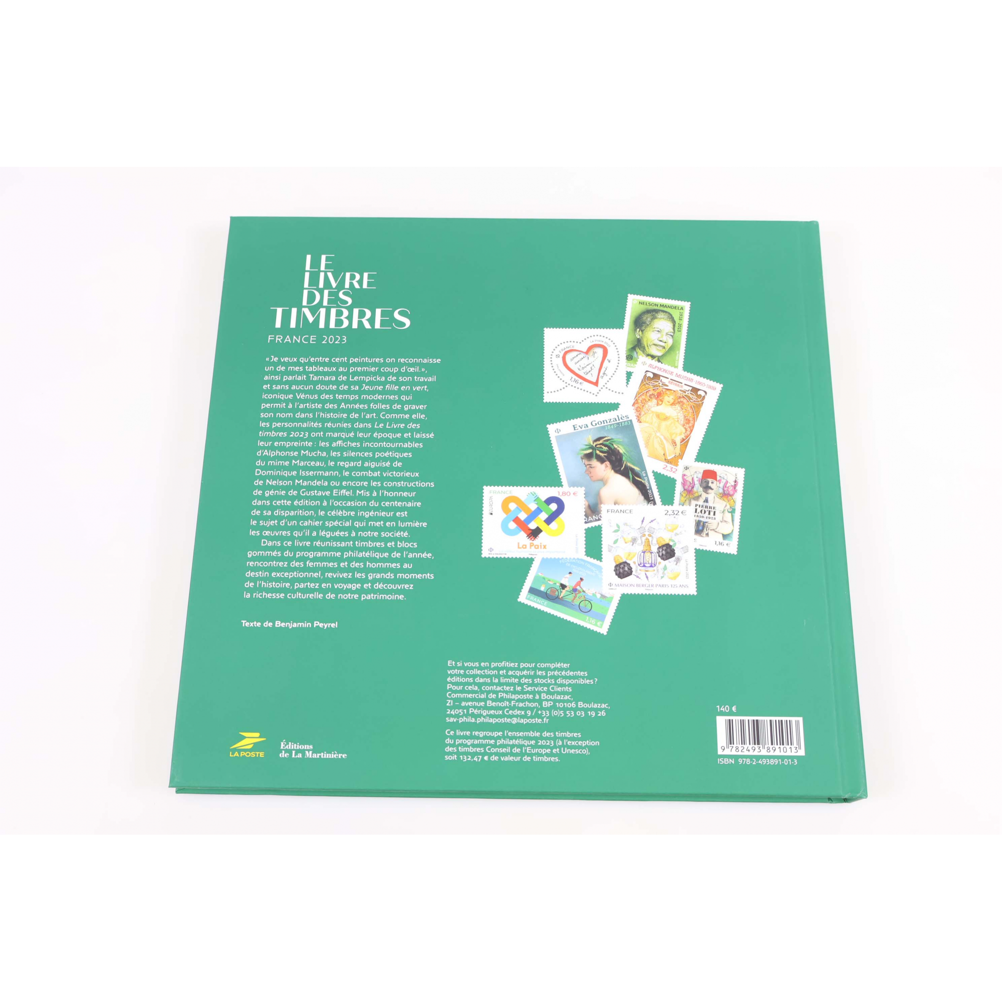 LE LIVRE DES TIMBRES FRANCE ANNÉE 2023 COMPLET, TIMBRES NEUFS**
