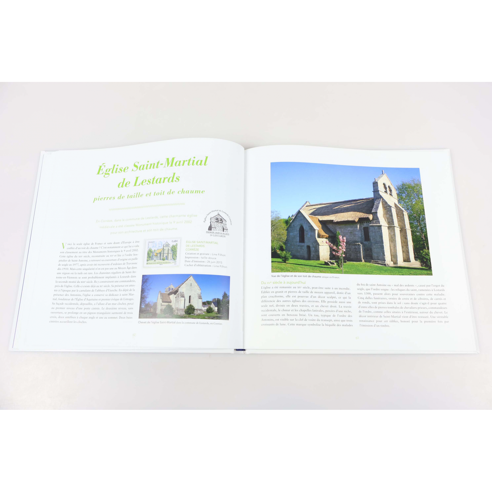 LE LIVRE DES TIMBRES FRANCE ANNÉE 2015 COMPLET, TIMBRES NEUFS**