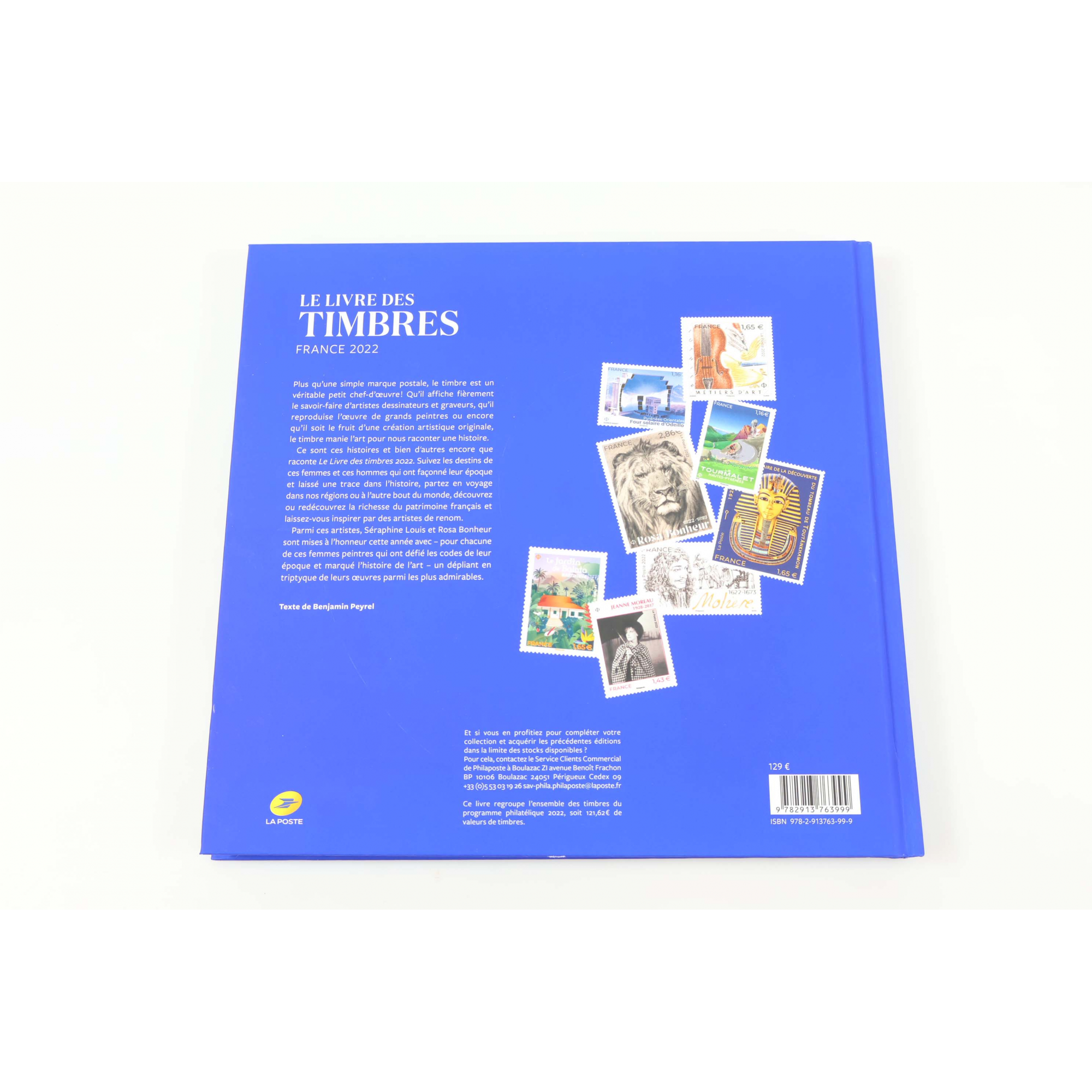 LE LIVRE DES TIMBRES FRANCE ANNÉE 2022 COMPLET, TIMBRES NEUFS**