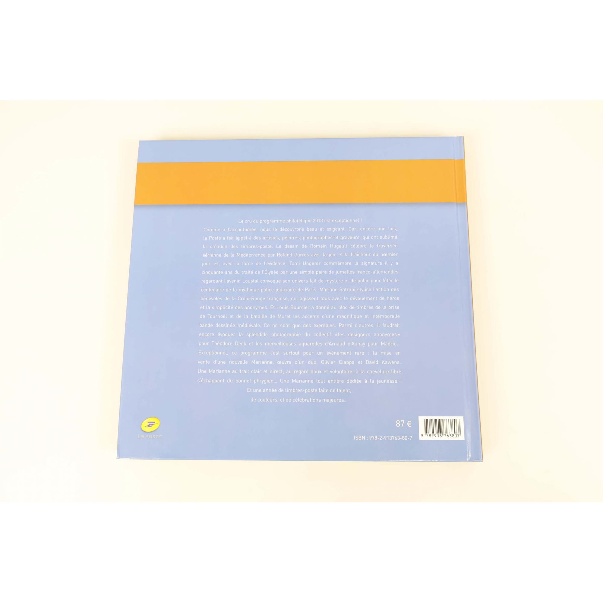 LE LIVRE DES TIMBRES FRANCE ANNÉE 2013 COMPLET, TIMBRES NEUFS**