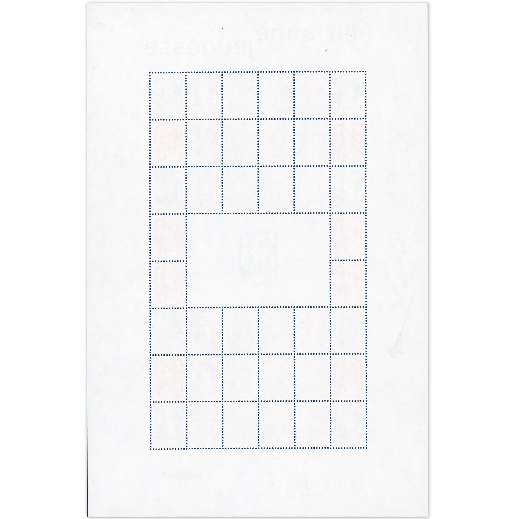 FEUILLE FRANCE F4774A TIMBRES "MARIANNE ET LA JEUNESSE" (2013) FEUILLE COMPLÈTE