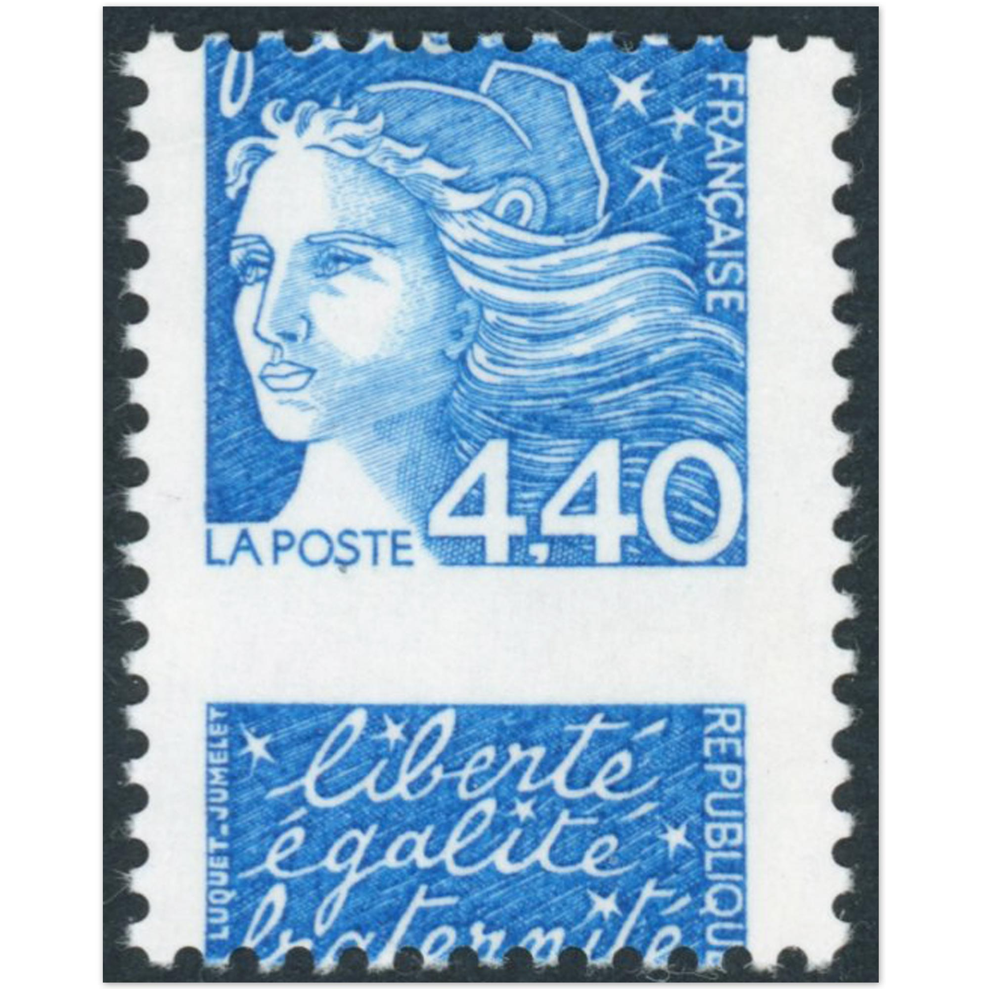 VARIÉTÉ PIQUAGE À CHEVAL TIMBRE MARIANNE N°3095c TIMBRE NEUF** QUALITÉ LUXE