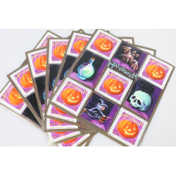 LOT 30 BLOCS N° 40 HALLOWEEN TIMBRES NEUFS** 0.46€ X 5 VALEUR FACIALE 69 EUROS